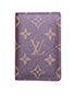 Louis Vuitton Pocket Organiser/Card Holder, &pound;200, Accessories, Brown, Coated Canvas, Front view